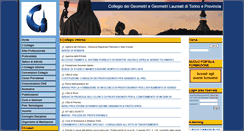 Desktop Screenshot of collegiogeometri.to.it